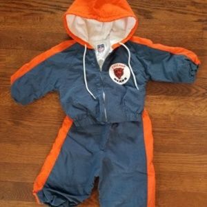 Chicago Bears NFL Vintage Track Suit